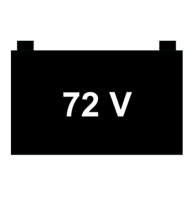 72 V
